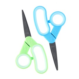 Pen+Gear 5 Inch Kids Scissors 2 Count Each (4 Scissors)