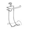iDesign Classico Steel Toilet Paper Holder for Bathroom Storage, Over