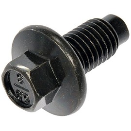 Dorman 65265 Oil Drain Plug Pilot Point W Inset Gasket M12-1.75, Head Size 13Mm Compatible with Select Models