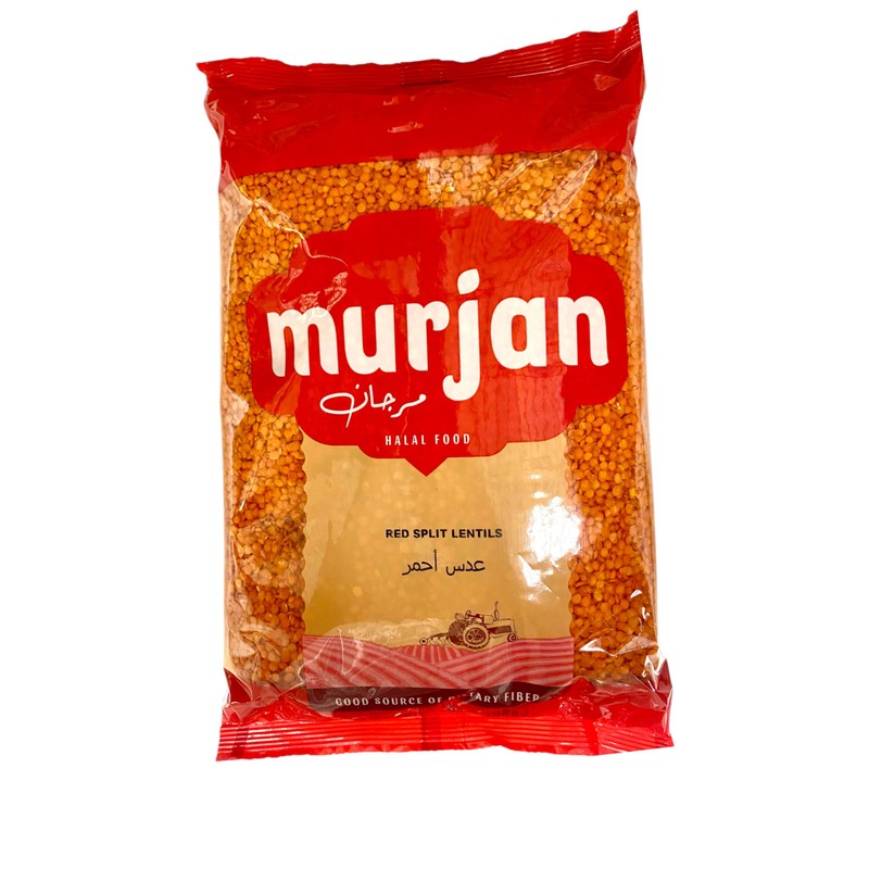 Murjan Red Split Lentils, 5 lbs, 100% Turkish Lentils, Masoor