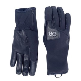 Outdoor Research Women's Stormtracker Sensor Windbloc Gloves, Black, M