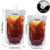 8 Packs Drink Pouch Drinks Flasks Plastic Flasks Concealable and