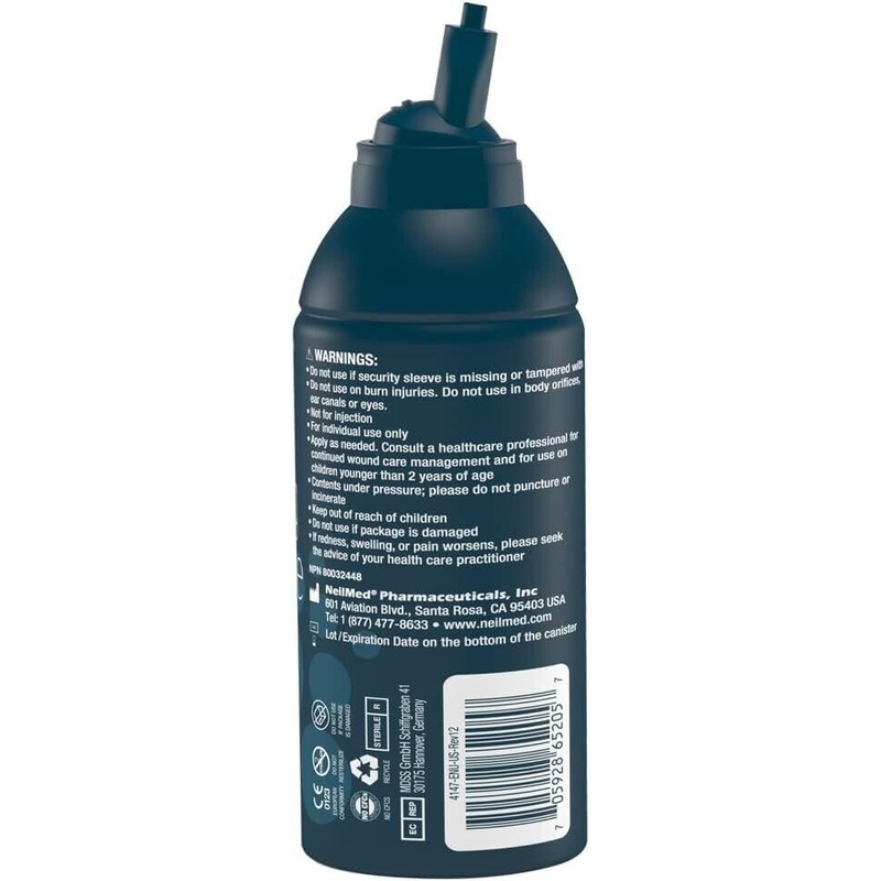 NeilMed NeilCleanse Piercing Aftercare, Fine Mist, 6.3 OZ (2PACK)