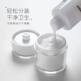 Empty Pump Cream Bottles (15ml, 30ml, 50ml) for Face and Eye Creams Press-Type Cream Bottle 30ml 30ea