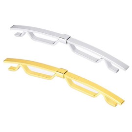 Tie Pin Metal Tie Clip Silver Men's Collar Pin Hezhou Tie Clip Bar Chain Shirt Collar Pin Suit Brooch Lapel Pin for Shirt Men's Accessories Costume Clothing, Metal, No