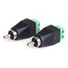 MOBOREST RCA Cable Audio Adapter, Phono RCA Male Plug to
