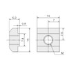 SUS (エスユウエス) ST Nut S (M6) SFN-TS6 50-piece pack