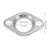 Aramox 2in Collector Manifold Flange Stainless Steel Exhaust Flange Adapter