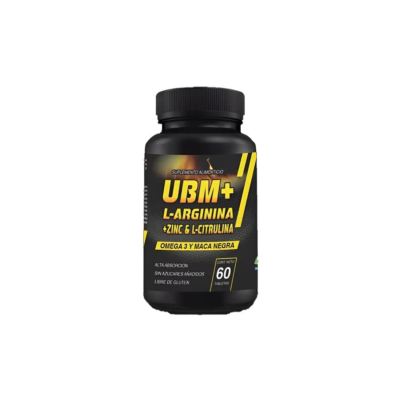 Pack 4 Ubm+ L-arginina + Zinc & L-citrulina - Cardiovascular