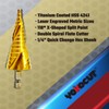 Step Drill Bit HSS Titanium Step Drill Bit For Metal