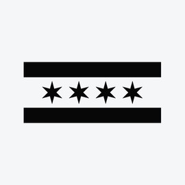 Inkbox Temporary Tattoos, Semi-Permanent Tattoo, One Premium Easy Long Lasting, Waterproof Temp Tattoo with For Now Ink - Lasts 1-2 Weeks, Chicago Flag Tattoo, Windy, 2 x 2 Inches