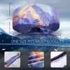 4 Pieces Ski Snowboard Goggle Cover Sleeve, Goggle Cover Microfiber
