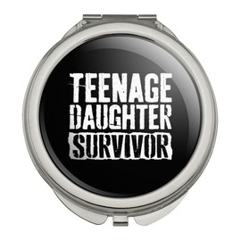 GRAPHICS & MORE Teenage Daughter Survivor Compact Travel Purse Handbag Makeup Mirror