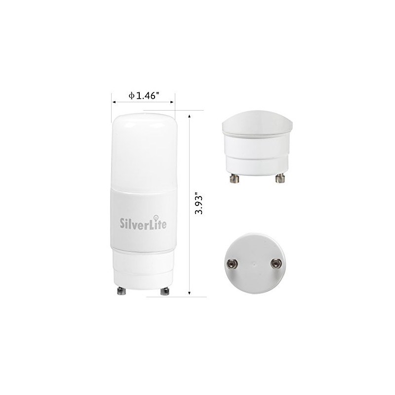 Silverlite 5w(13w CFL Equivalent) LED Stick PL Bulb GU24 Base,