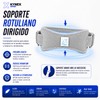 Sport Banda Rotuliana Ajustable con Almohadilla, Soporte Dirigido, Transpirable, Velcro