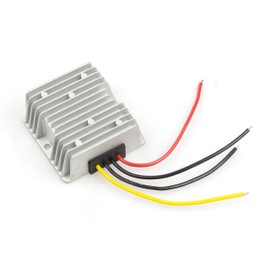 KNACRO Waterproof DC/DC 12V 24V 36V (9V-36V) to 24V 5A 120W Voltage Converter Regulator Power Supply for Car Truck Vehicle