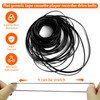 100 Pcs Recorder Rubber Belts - Cassette Recorder Repair Maintenance