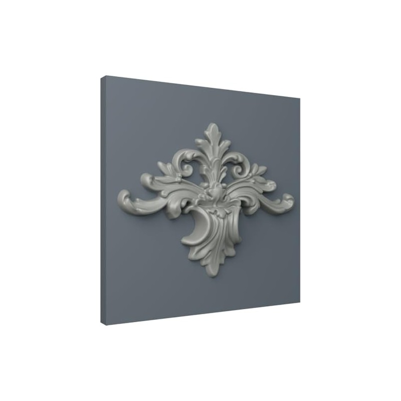 Ekena Millwork 9 1/2"W x 7 1/4"H x 1"P Amelia