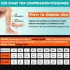 Compression Socks, 20-30 mmHg Graduated Knee-Hi Compression Stockings for Unisex,