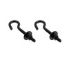 Wealrit 10 Set Round Hook Eyelet Bolt M6 Long Shank