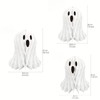 ハロウィン 吊り飾り かわいい ゴースト 幽霊 紙製 立体 折りたたみ式 5個 セット