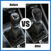 VekAuto 5 Speed Manual Gear Shift Knob Fit for Peugeot