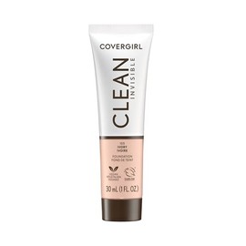 Covergirl Base Maquillaje Invisible Limpia Acabado Natural Radiante Luminoso Cobertura Modulable Aspecto Suave Como Piel Vegana Color Marfil