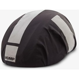 Hump Reflective Waterproof Helmet Cover - Black