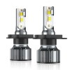 CHUSYYRAY 9003 H4 White LED High/Low Beam Headlight Bulbs Kit