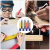 42Pcs Tracer Pencil Refills, 2.8mm Carpenters Pencil Solid Deep Hole