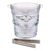 Quality Hielera De Cristal Craneo Calavera Con Pinzas 950ml