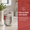 2Pcs Travel Soap Case, Portable Soap Box with Draining Board