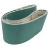 4 x 36 Inch Ceramic Sanding Belts for Metal, 6