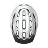 MET - Downtown Leisure Cycling Helmet In White Size Medium/Large