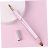IWOWHERO Aluminum Handle Makeup Brush Double-ended Makeup Brush Perfect for