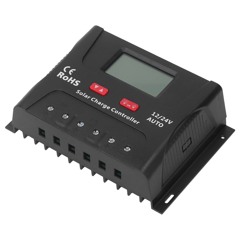 Solar Charge Controller PWM 60A Smart 12V 24V Automatic Identification