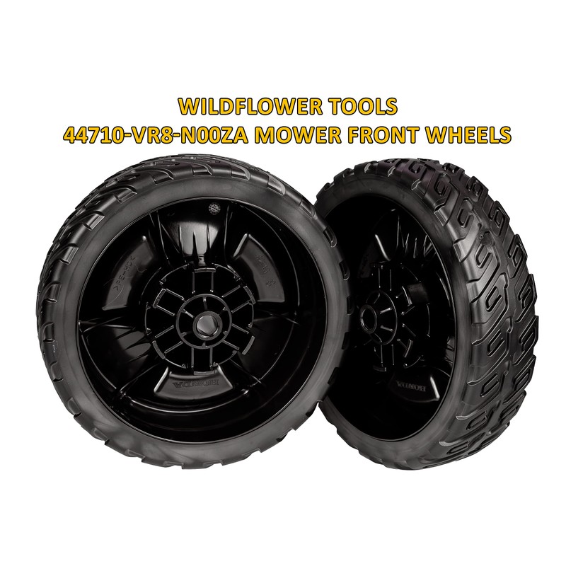 WILDFLOWER Tools 44710-VR8-N00ZA Mower Front Wheels for Honda HRN216, Pack