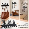 Dog Leash Holder for Wall with 8 Hooks, Heavy Duty