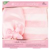 Brushworks Luxury Hair Towel & Shower Cap, Pink, One Size, 25 12 105