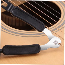 Parliky Guitar String Changing Tool Practical String Winder Cutter Bridge Pin Puller for Acoustic Electric Folk Guitars Compact Lightweight Durable Maintenance