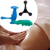Harilla 3x Punktmassagegeräte Handgerät zur Muskelentspannung 3-beinige Massageknöpfe Daumenschutzwerkzeug für
