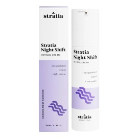 Stratia Night Shift Retinol Cream Hidratante Facial Que Desa