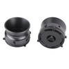 1 Pair NAB Hub Adapters Professional Polished Aluminum Alloy 10