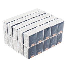 Uumitty 100 Packs Travel Size Pocket Packs Tissues, 4-Ply Soft Mini Facial Tissues