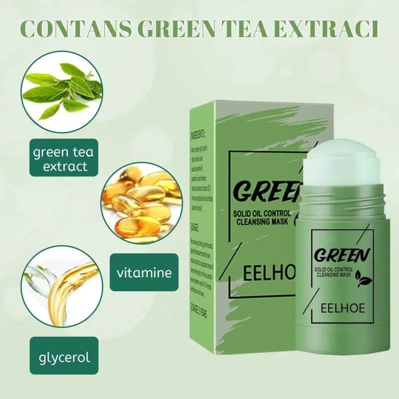 Mascarilla De Té Verde En Barra Mascarilla De Té Verde