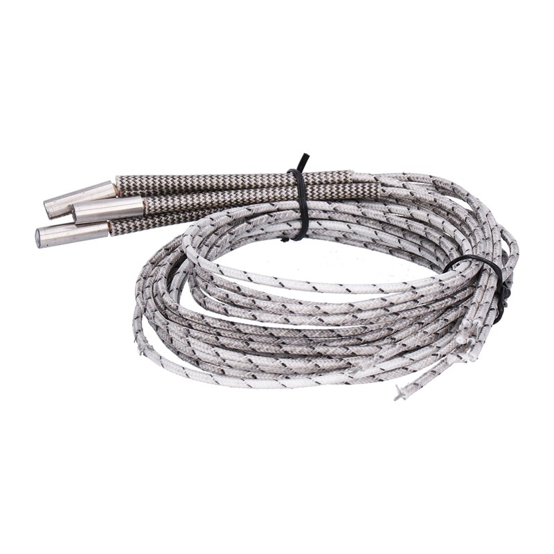 3Pcs Heater Wire Cartridge Heating Tube Printer Accessories 1 Meter
