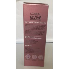 Elvive L'oreal Paris Elvive 8 Second Wonder Water Rinse Out Lamellar Treatment - 6.8oz