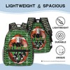 Nebrpio American Football School Backpack For Boys Sports Theme Backpack