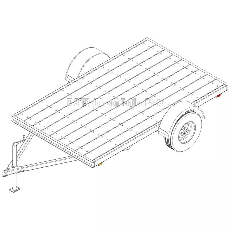 Johnson Trailer Parts 6′ x 10′ Utility Trailer Plans –