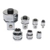 SW-Stahl adapter set for ratchet wrench, chrome vanadium, 07925L